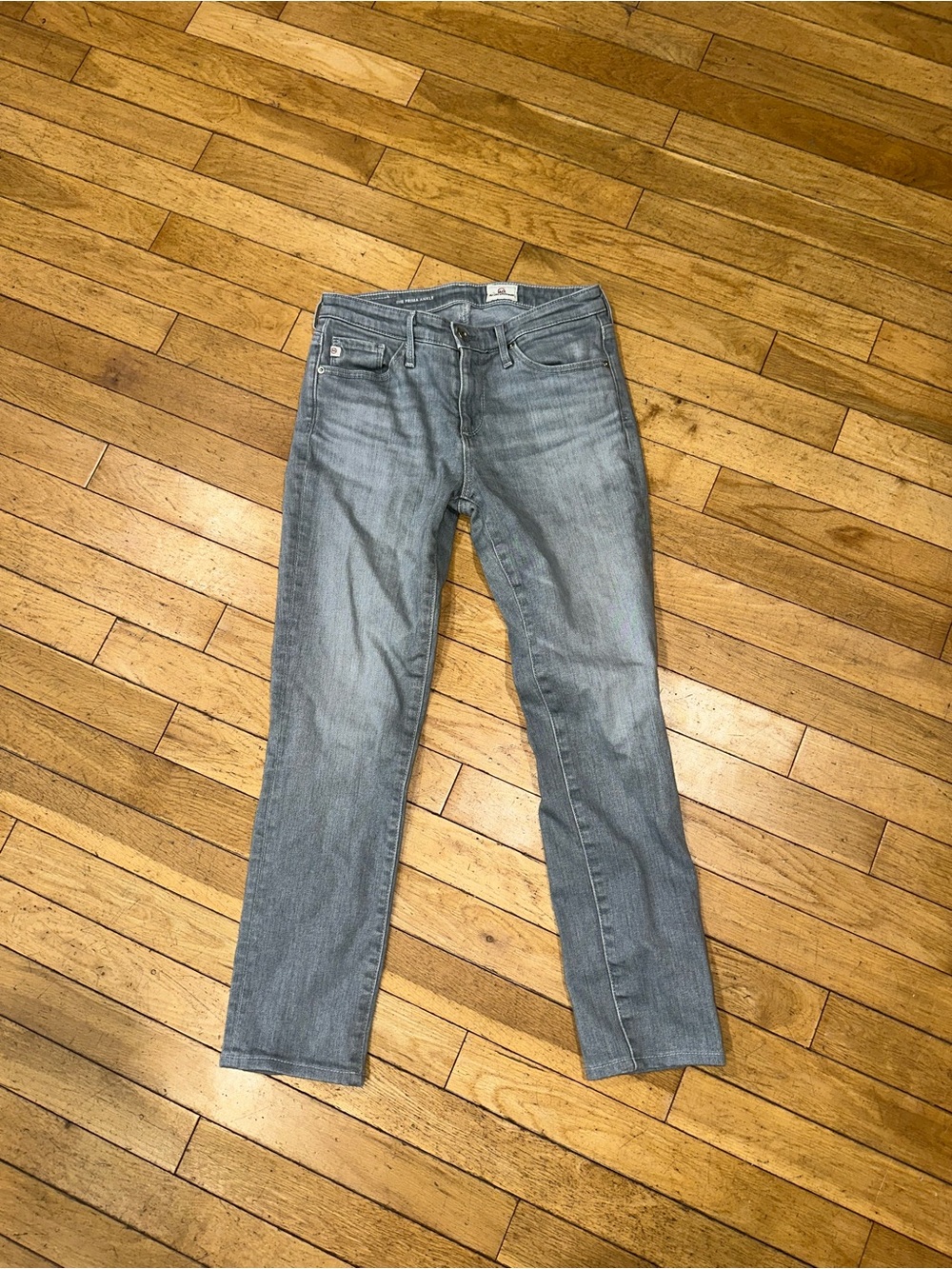 Woman’s AG Adriano Goldschmied jeans denim The prima ankle cigarette